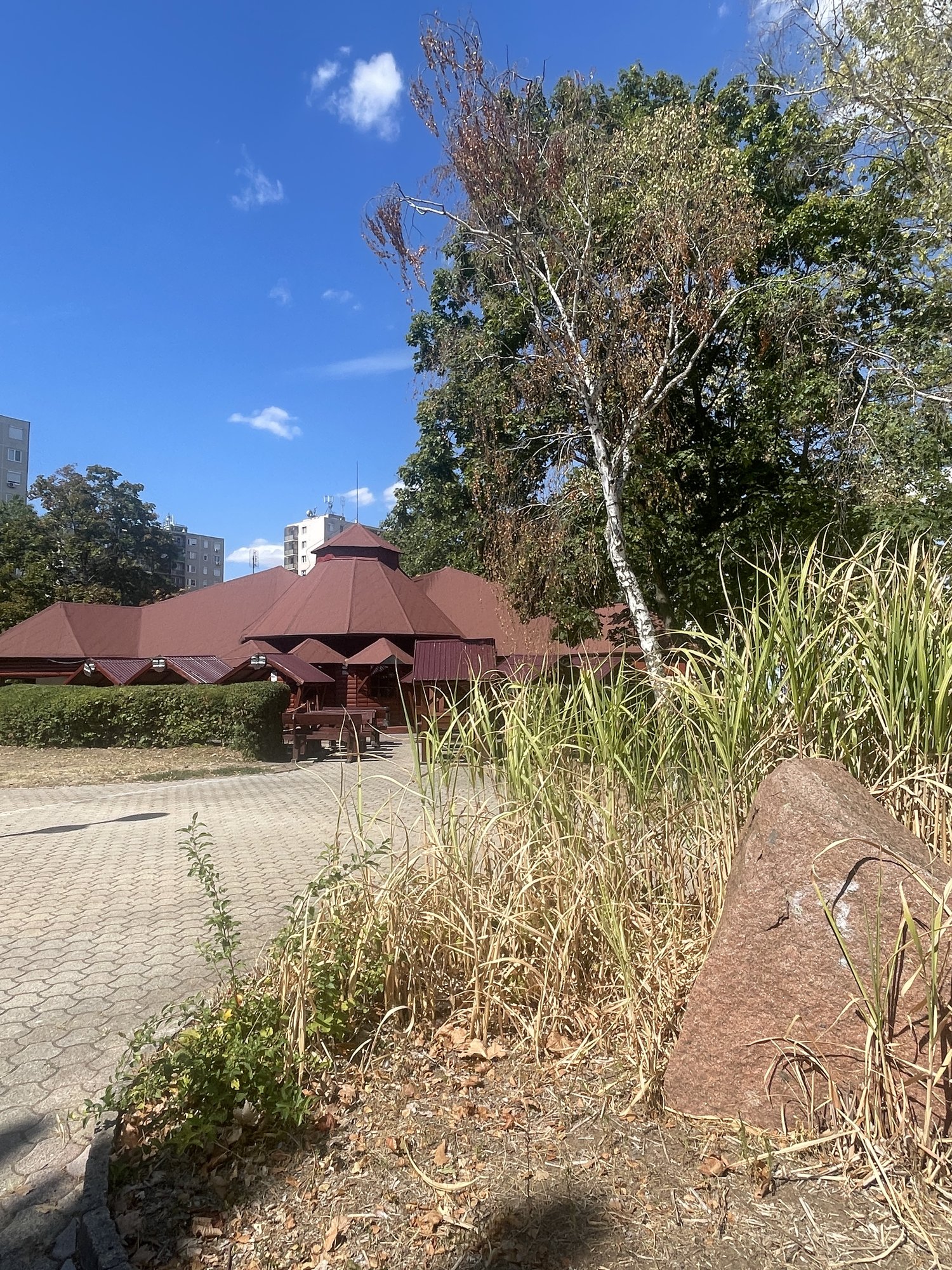 A Bella Vita Home teraszáról elérhető park